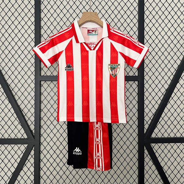 Camiseta Athletic Bilbao Primera equipo Niño Retro 1995 1997